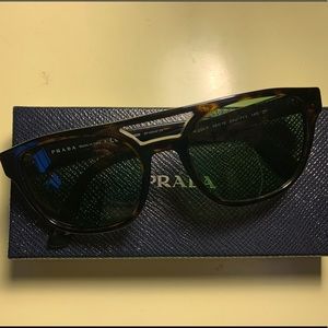 Prada unisex  polarized sunglasses
